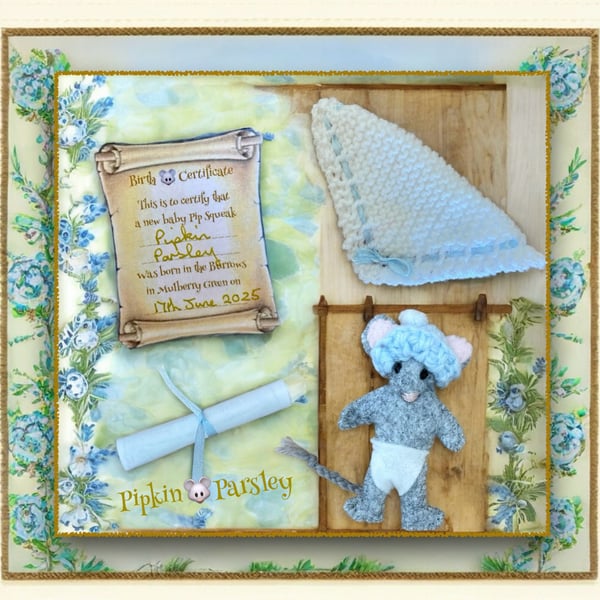 Pipkin Parsley - a Baby Pip Squeak from Mulberry Green 