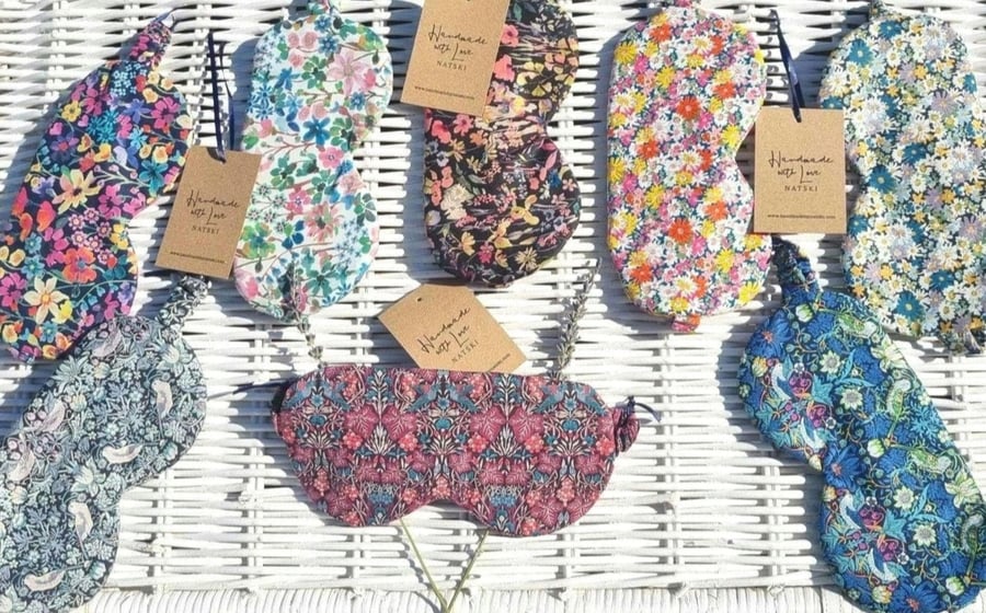 Liberty Fabric Sleep Mask 