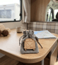 Wooden Motorhome Keyring - Camper Van Keychain with Gift Bag - Image 1
