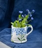 Forget-me-not Country Mug - Hand Painted - Image 2