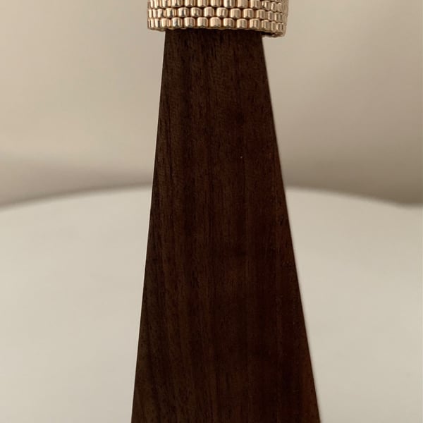 Stylish 2 colour modern ring