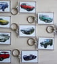 Lotus Elan Plus 2S 1973 - Keyring with 50x35mm Insert - Car Enthusiast - Image 4