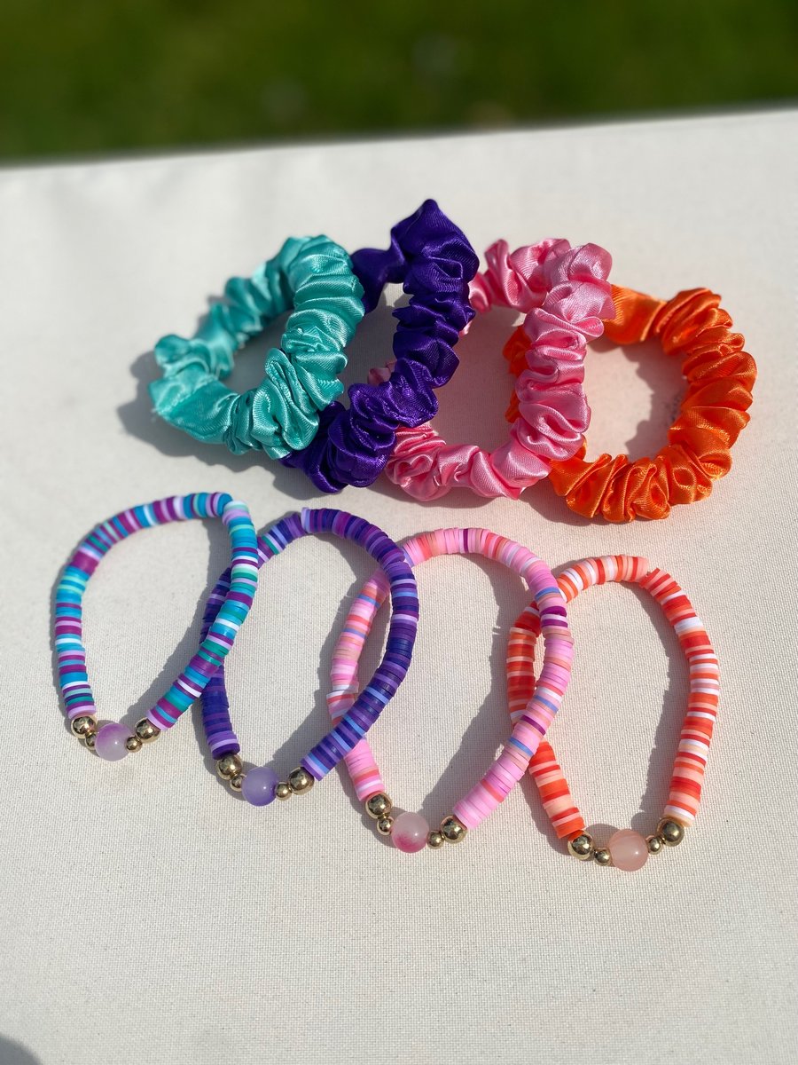 'Inside Out 2' Emotions Clay Bead Bracelet