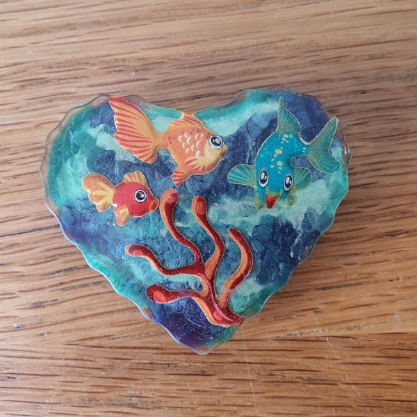 Fridge Magnet with an Under the Sea Theme