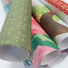 Mixed Giftwrap - Any five sheets