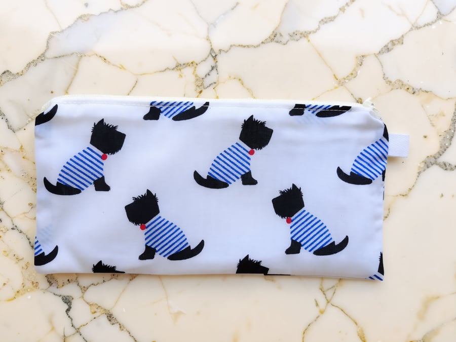 Scottie Dogs Pencil Case Small Bag 