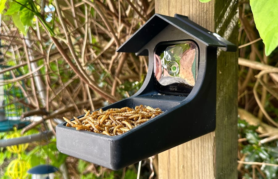 Blink camera Bird feeder and monitoring system stand