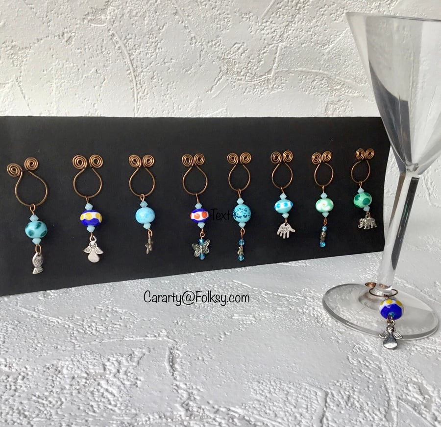 Wine Glass Charms