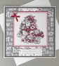 Teddy and gifts Christmas card - Image 4