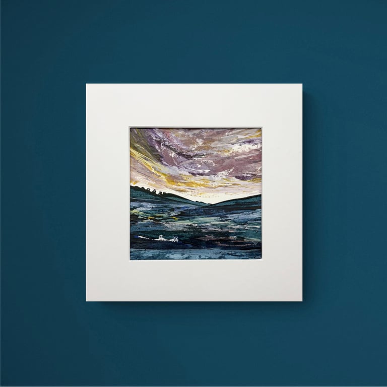 Original Seascape Painting - Let it be Wild