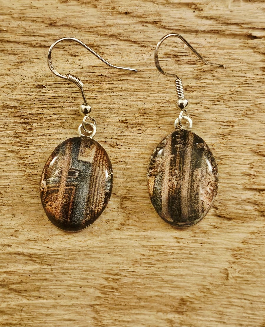 Vintage quirky earrings