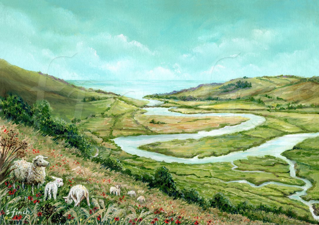 Cuckmere Haven after the Storm - Limited Edition Giclée Prints