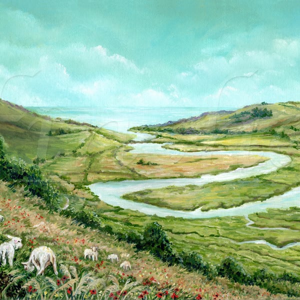 Cuckmere Haven after the Storm - Limited Edition Giclée Prints