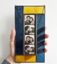 Custom Stained Glass Photo Booth Frame, Handmade Hanging Decor