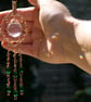 Rainbow Crystal Copper Window Hanging with Beaded Dangles - Image 8