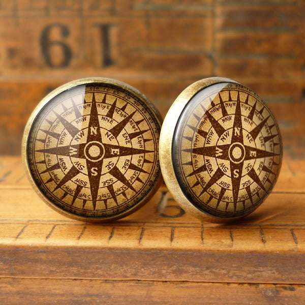 Compass No.1 Cufflinks (DJ03)