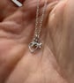 Heart & Arrow Pendant - Handmade, Sterling Silver, 18" Trace Chain - Image 5