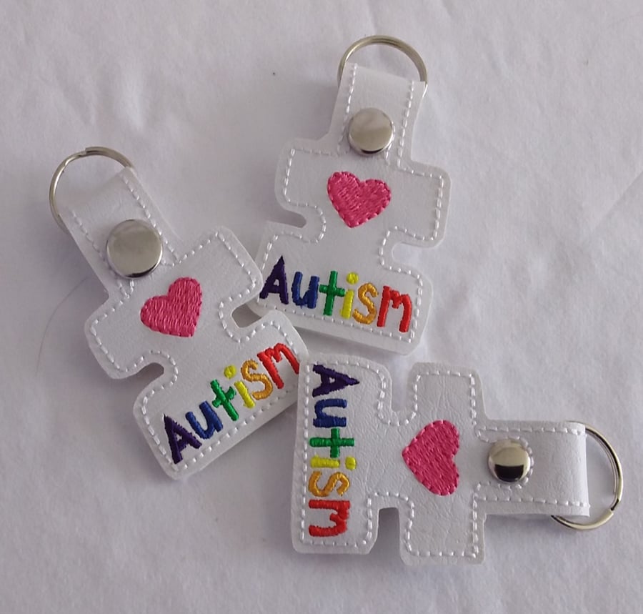 Autism Key Ring