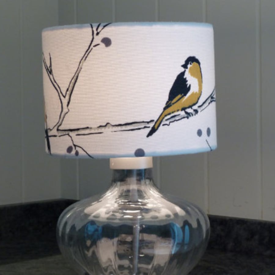 Little Yellow Bird small drum lampshade