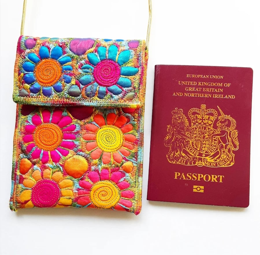 Passport Holder Necklace 