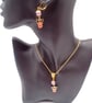 Reindeer with a Red Nose Novelty Christmas Necklace and Earrings, Christmas 2025 - Image 4