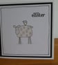 Easter Card - Sheep and Chick - Image 2