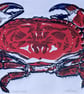 Cromer Crab - original, handprinted linocut - Image 8