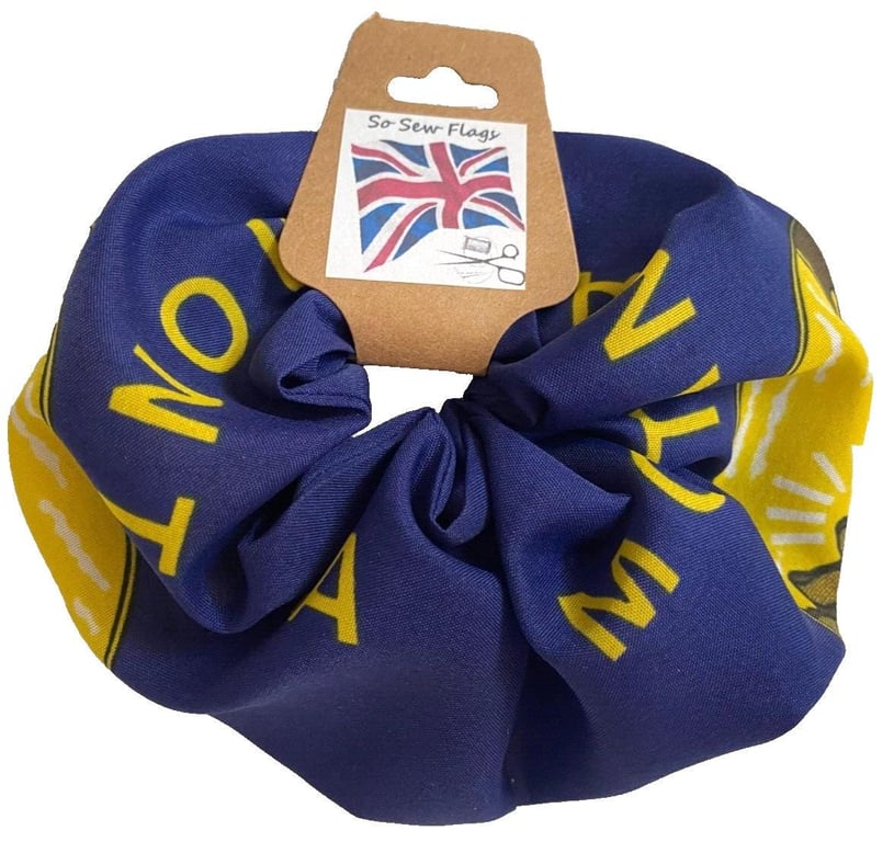 Montana USA Flag Hair Scrunchie Scrunchies Accessory Ties Elastic