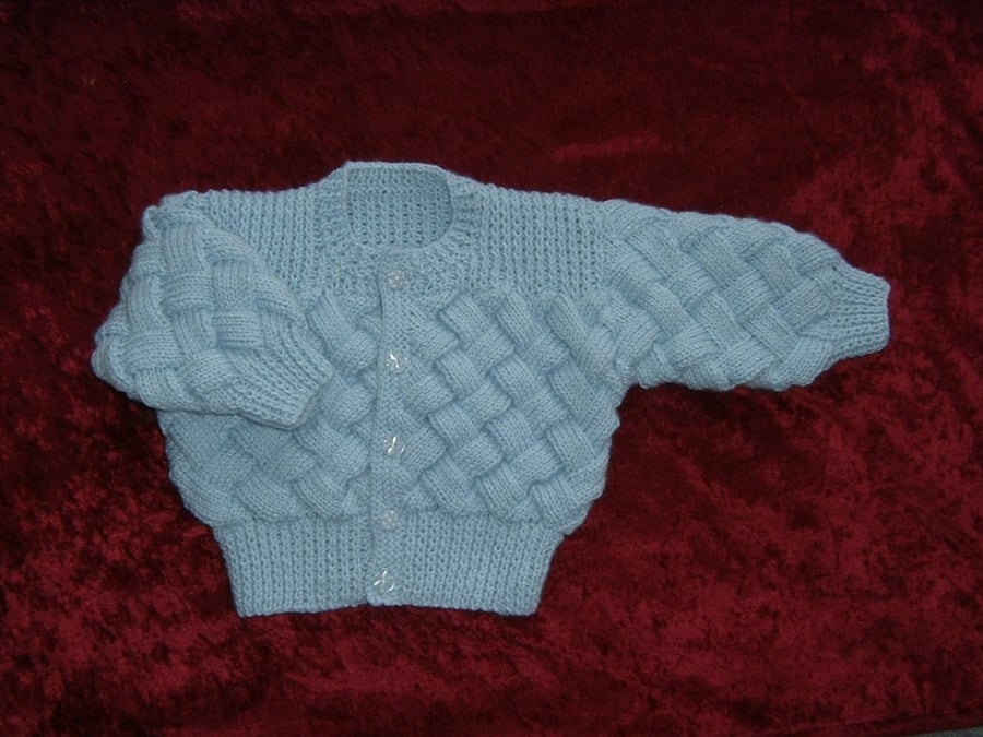 SALE....baby knitted jacket ( ref F485)