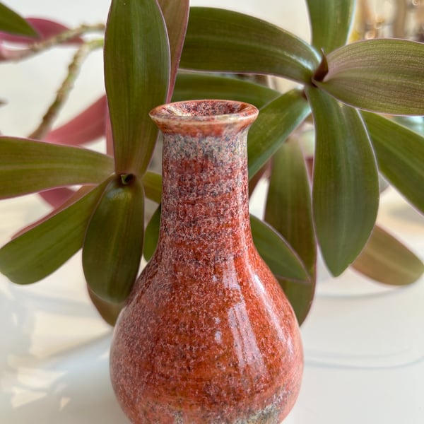 Hand thrown Bud Vase