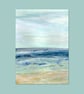 ‘A Day at the Beach’ A4 Seascape Print