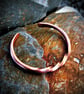 Solid Twisted Copper Cuff Bracelet