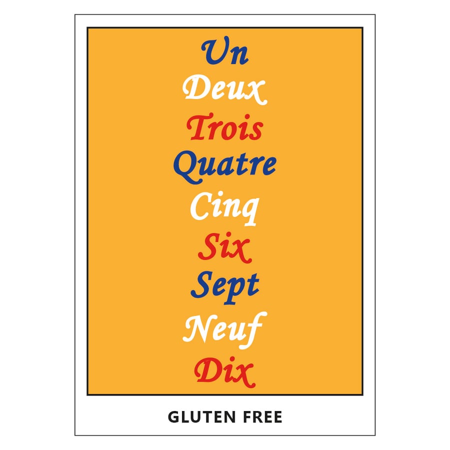 Image of Gluten Free Postcard