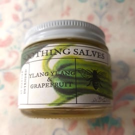 Ylang Ylang & White Grapefruit soothing balm, natural new 60ml pot!