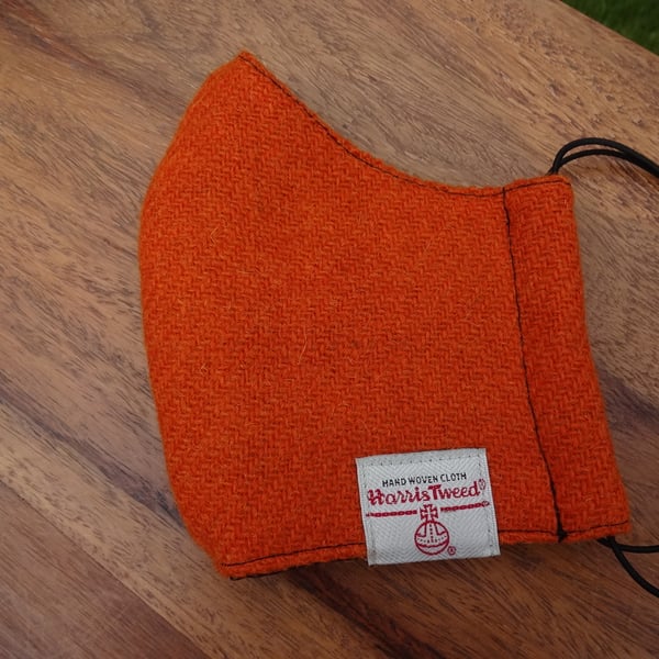 Harris Tweed Face Mask size MEDIUM