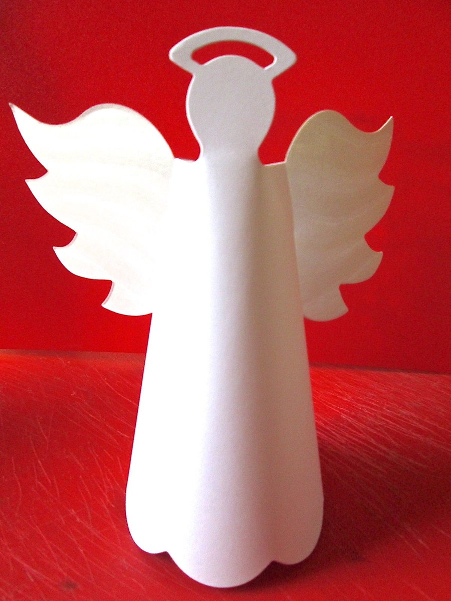 5 Angel  Christmas Tree Toppers Table Decoration