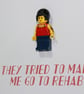 AMY WINEHOUSE - Framed custom Lego minifigure - Musician - Awesome - Unique Art - Image 3