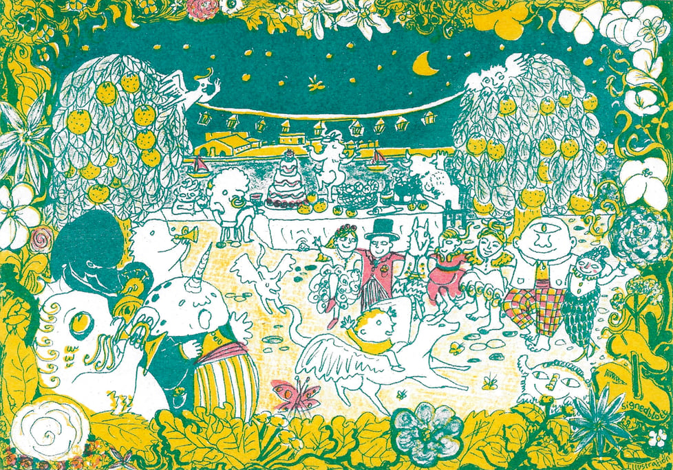 Signedblott Illustration