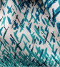 Harlequin SCION Cotton Fabric,UZURI, Topaz and Ivory, OFFCUT - Image 3