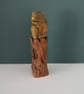 Hand Carved Owl on a Trunk - Image 3