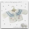 Reserved for Linda - White Daisy Cardigan 