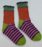 Socks 4ply Knitting. Funky Stripe Sock Knitting Pattern PDF  PDF Pattern - Image 2