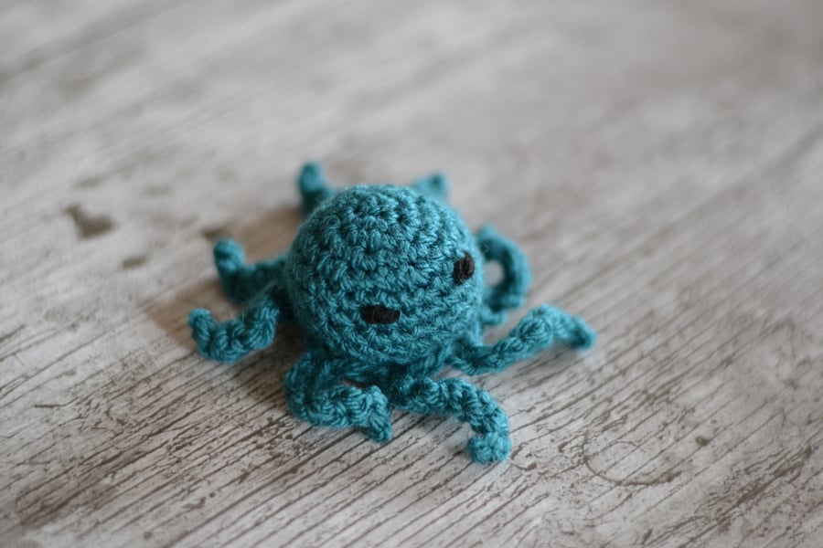 Teal Octopus Cats Catnip Cat Toy