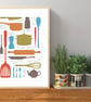 Cooking Collection Print - Image 2