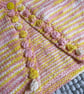 16" Multi Coloured Baby Bobble Edged Cardigan - Image 4