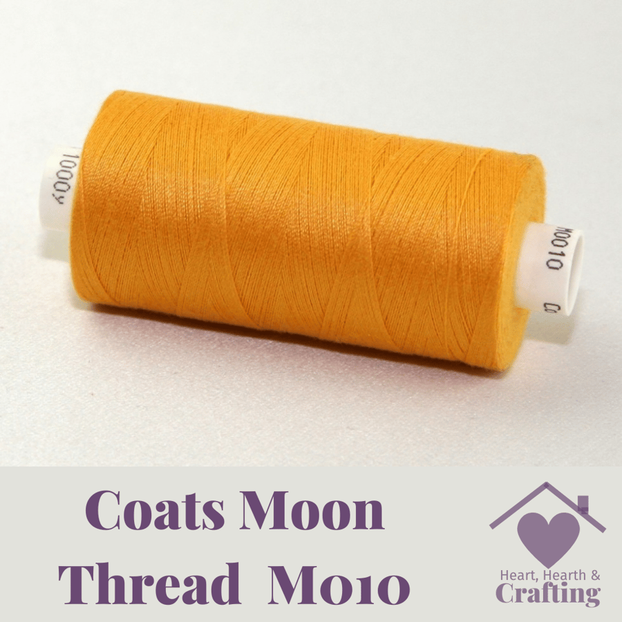 Sewing Thread Coats Moon Polyester – Orange M010
