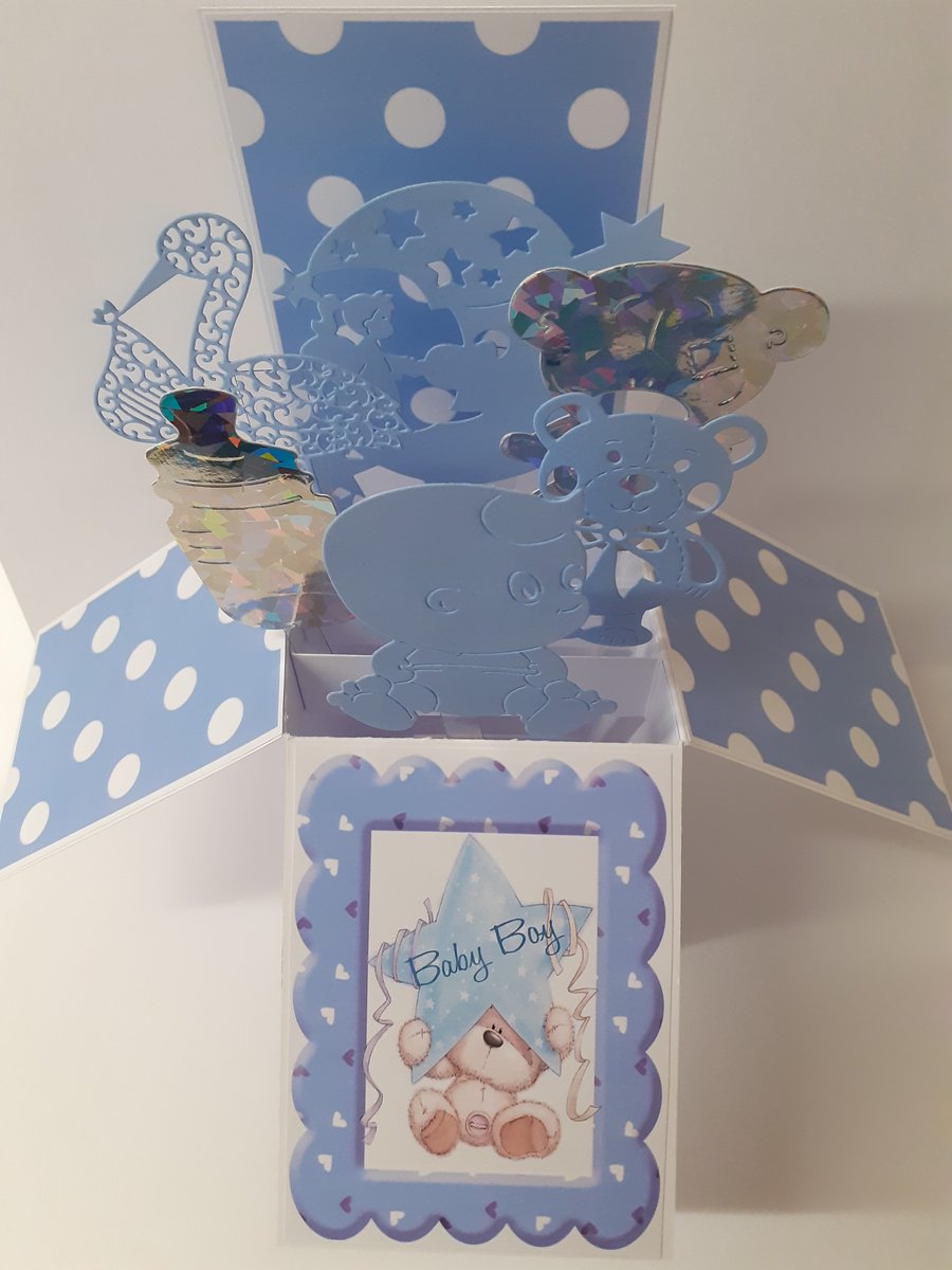 New Baby Boy Card