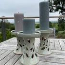 HANDMADE CERAMIC CANDLE STANDS