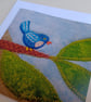 Needle Case and Slow Stitching Starter Set - choice of vintage textile themes - Image 4