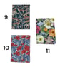 Liberty print card wallet, floral credit card pouch, fabric gift card case, loya - Image 6